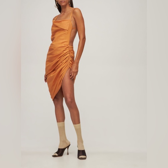 Jacquemus Dresses & Skirts - Jacquemus Orange Midi Dress